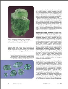 Gem News International: Emeralds from Laghman, Afghanistan
